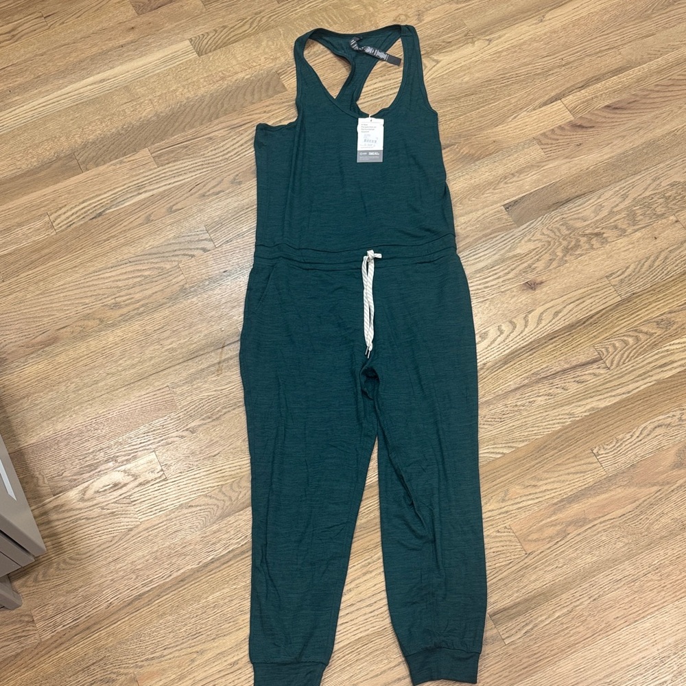 Vuori Dark Green Jumpsuit